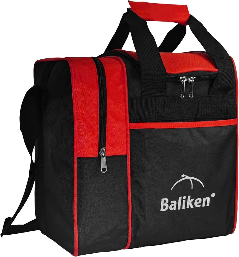 BALIKEN Single Bowling Ball Bag with Padded Ball Holder, The Bowling Bag Fits 1 Bowling Balls & Pair of Men Shoes in Size 13 - Image 1